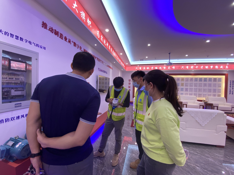 中建一局采购认真人一行莅临尊龙凯时集团实地考察_尊龙凯时-新闻中心
