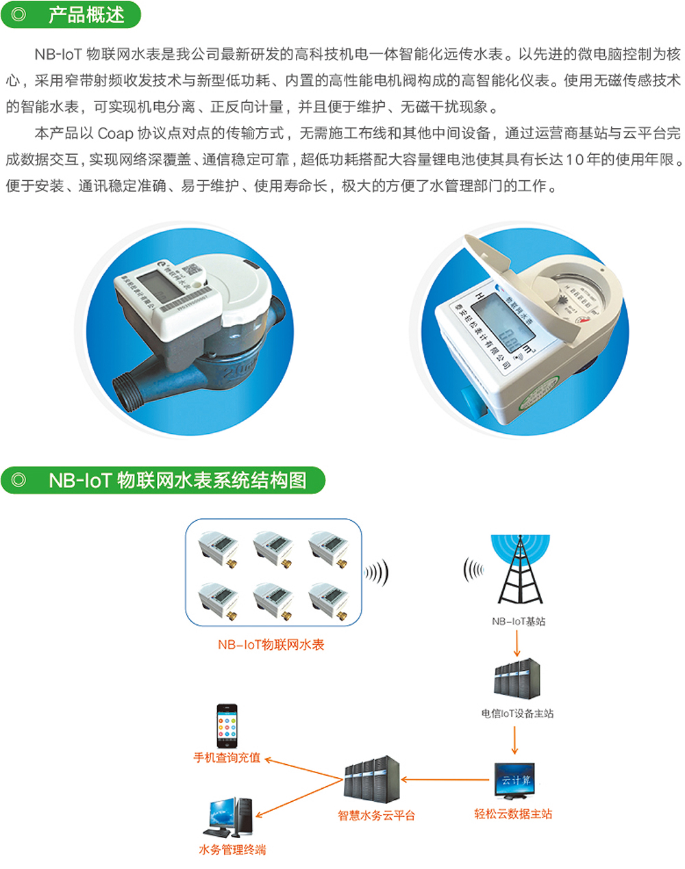 NB-IoT物联网水表_尊龙凯时-产品及效劳